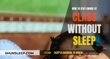Staying Alert in Class: Strategies for Fighting Sleepiness
