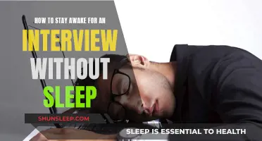 Staying Alert: Strategies for Interview Success Without Sleep