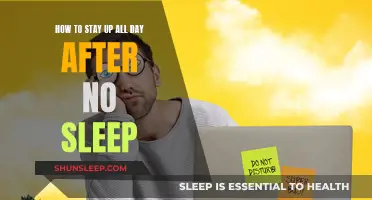 Staying Awake After No Sleep: Strategies for an All-Nighter