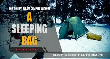 Stay Cozy Camping: No Sleeping Bag, No Problem