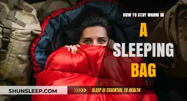 Stay Cozy: Tips for Sleeping Warmly in a Bag