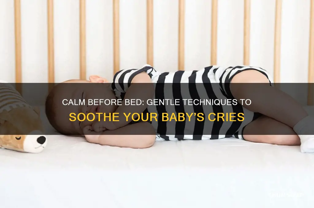 how to stop my baby crying before sleep