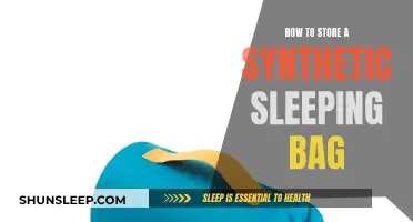 Best Ways to Store Your Synthetic Sleeping Bag