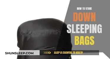 Smart Storage Tips for Down Sleeping Bags