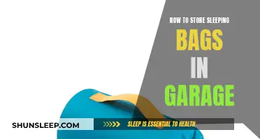 Storing Sleeping Bags: Garage Organization Tips