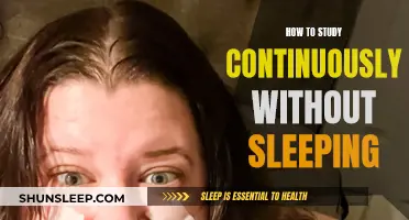 Study Strategies: Stay Awake and Focused
