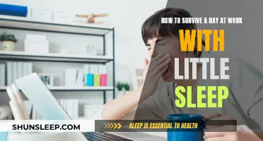 Surviving Work on Little Sleep: Strategies for a Productive Day