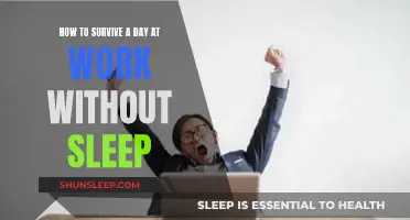 Surviving Work After a Sleepless Night: Strategies for Success