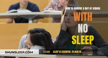 Surviving School on No Sleep: Strategies for Success