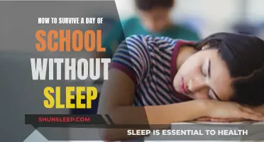 Surviving School on No Sleep: Strategies for Success