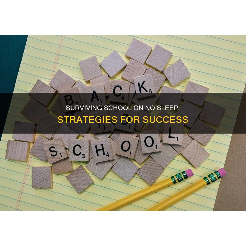 how to survive a day of school without sleep