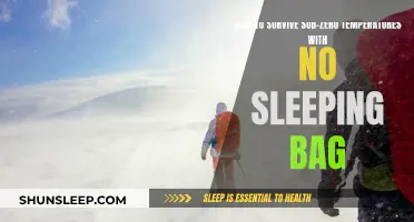 Surviving Sub-Zero Nights Without a Sleeping Bag