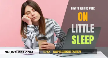 Surviving Work on Little Sleep: Strategies for Success