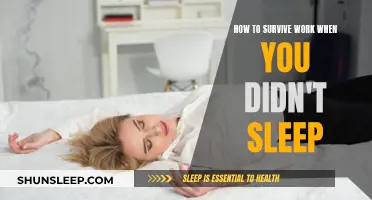 Surviving Work After a Sleepless Night: Strategies for Success