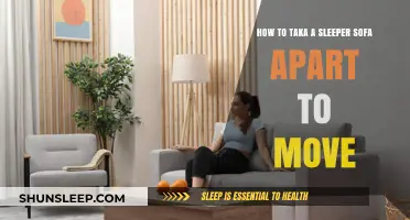 Disassembling a Sleeper Sofa: A Step-by-Step Guide