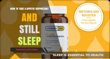 Appetite Suppressants: Sleep and Dosage Tips