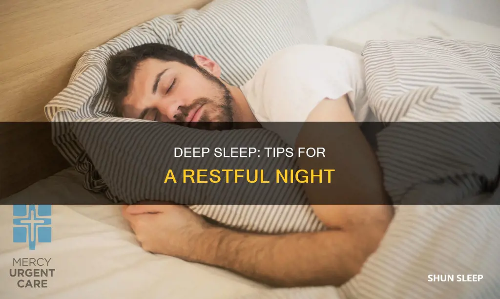 how to take a deep sleep