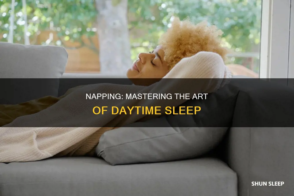 how to take a nap without ruining sleep schedule