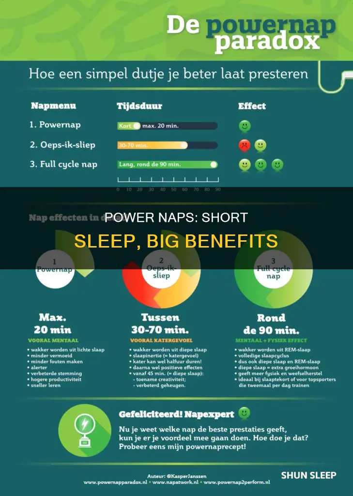 how to take a short nap while sleeping