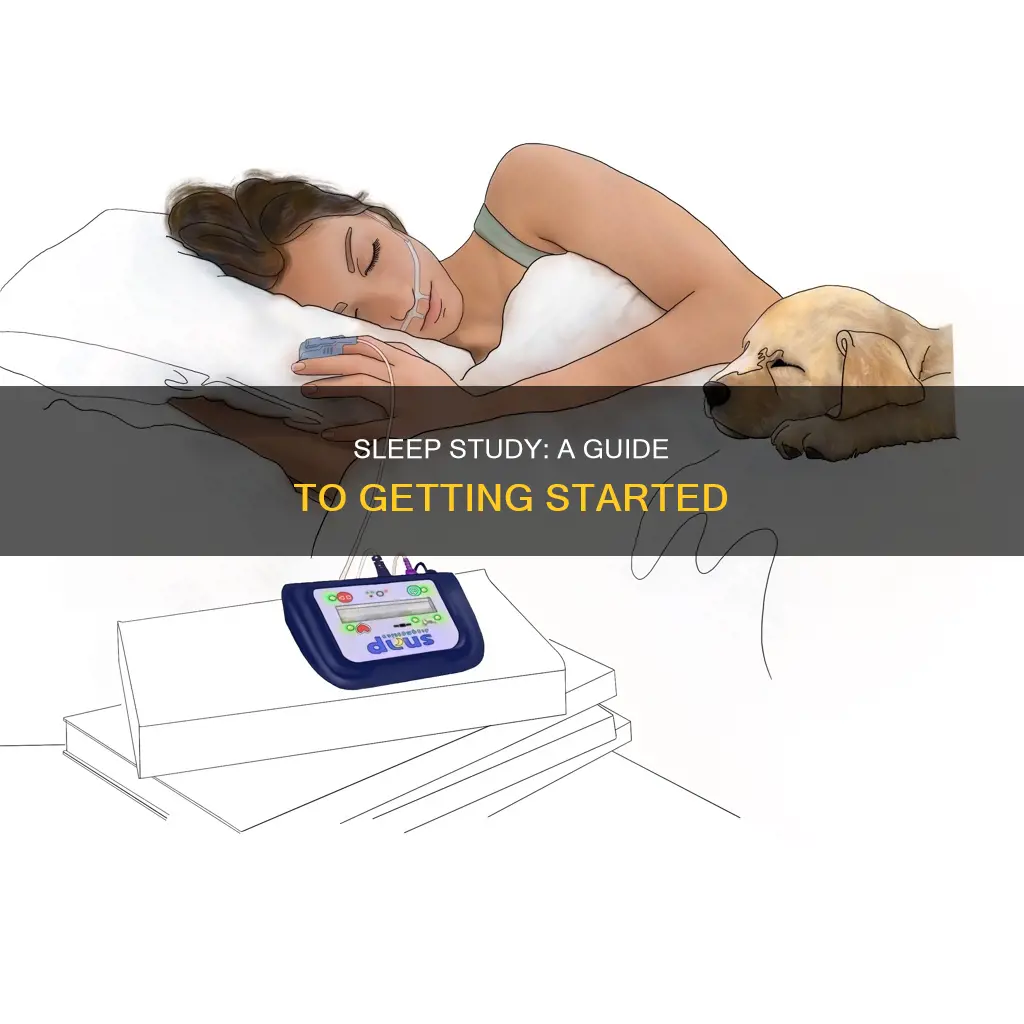 how to take a sleep study