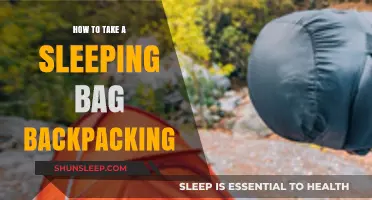 Backpacking Light: Compress Your Sleeping Bag