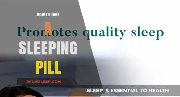 The Right Way to Take Sleeping Pills