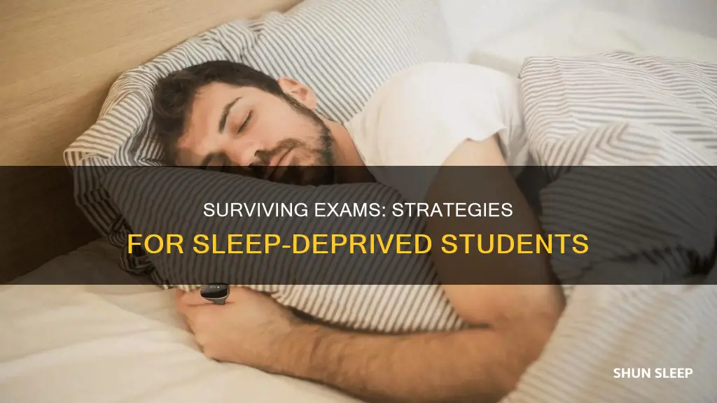 how to take a test on no sleep