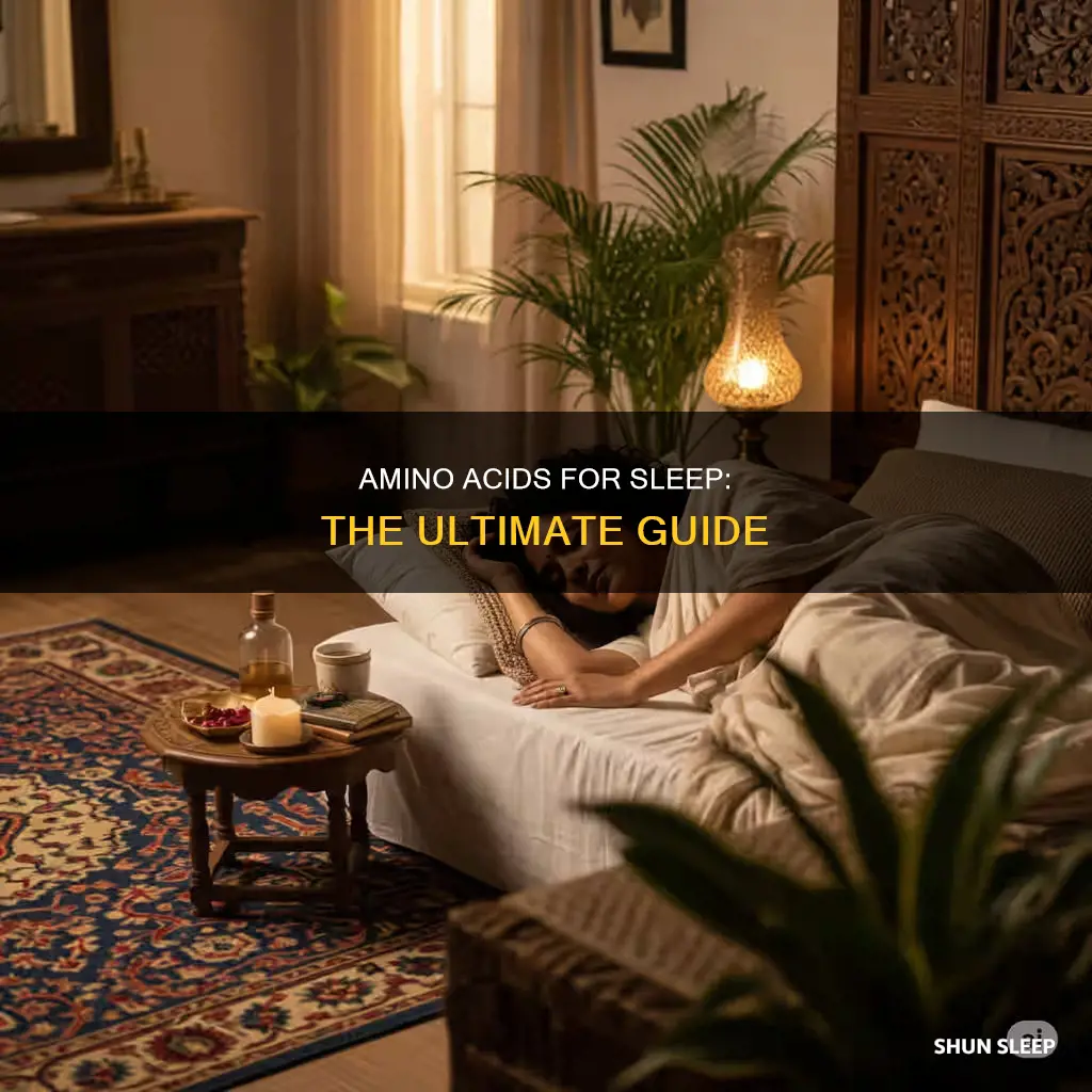 how to take amino acids for sleep