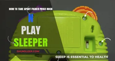 Disassembling Fisher-Price Rock 'n Play Sleeper Safely