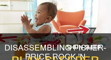 how to take apart fisher price rock n play sleeper