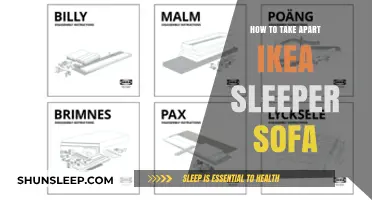 IKEA Sleeper Sofa: Disassembly Guide