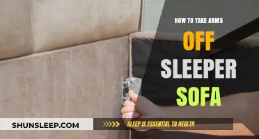 Sleeper Sofa Arms: Easy Removal Tricks