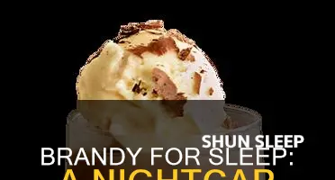 how to take brandy for sleep