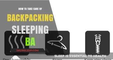 The Ultimate Guide to Caring for Your Backpacking Sleeping Bag