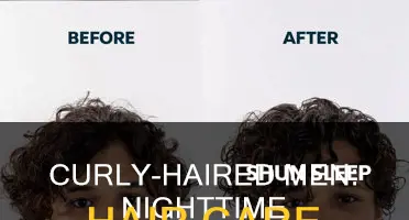 how to take care of curly hair men while sleeping
