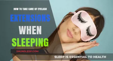 Eyelash Extension Care: Tips for Sleeping with Style