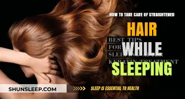 Straight Hair Care: Sleeping Tips for Smooth Strands