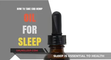 Utilizing CBD Hemp Oil for Better Sleep