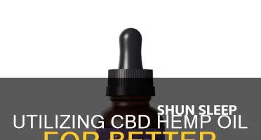 how to take cbd hemp oil for sleep