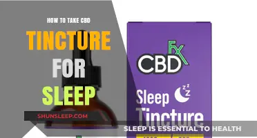 CBD Tincture for Sleep: A Natural Solution