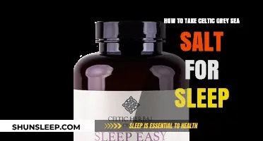 Celtic Grey Sea Salt: A Natural Sleep Aid