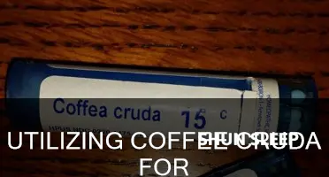 how to take coffee cruda for sleep