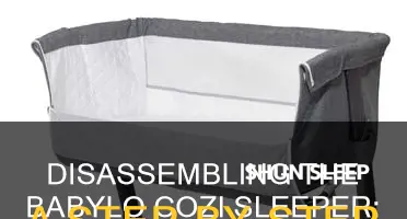 how to take down babylo cozi sleeper