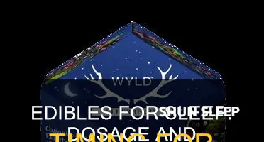 how to take edibles for sleep