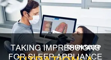 how to take impressions for sleep appliance titration tool