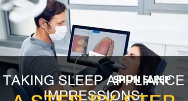 how to take impressions for sleep appliance