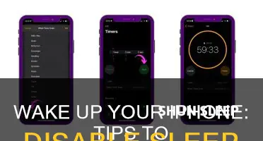 how to take iphone off sleep