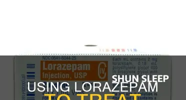 how to take lorazepam for sleep