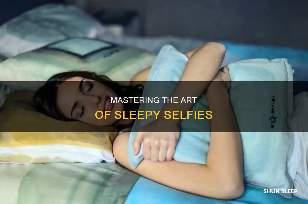 how to take sleeping selfies
