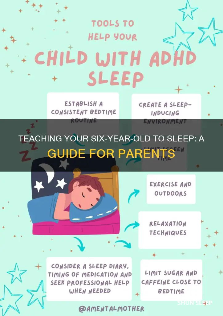how to teach a six year old to sleep